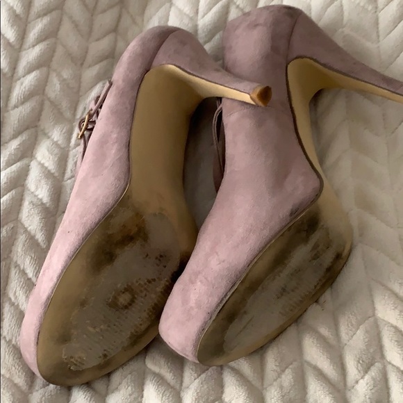 Pink Platform Strappy Heels - Picture 3 of 6